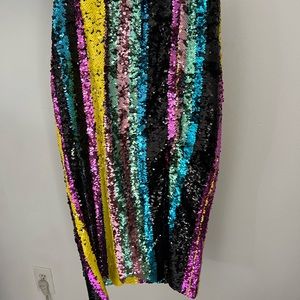 SHEIN Sequin skirt